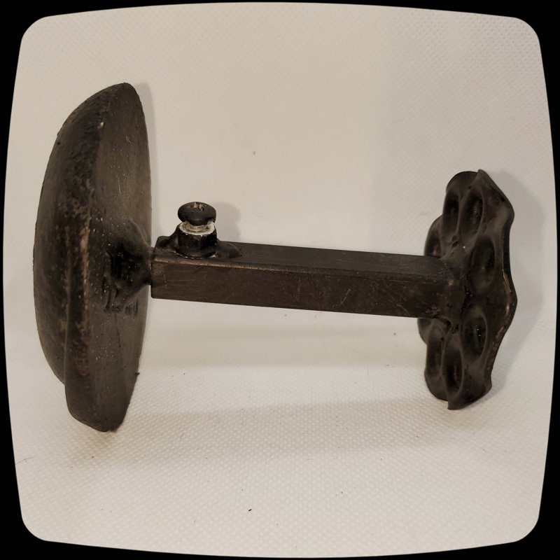 Minni Oil Rubbed Bronze Iron Adjustable 3.5'' to 3.5'' Curtain Holdback