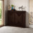 Mid Century Modern Narrow Side Cabinet-1697243889