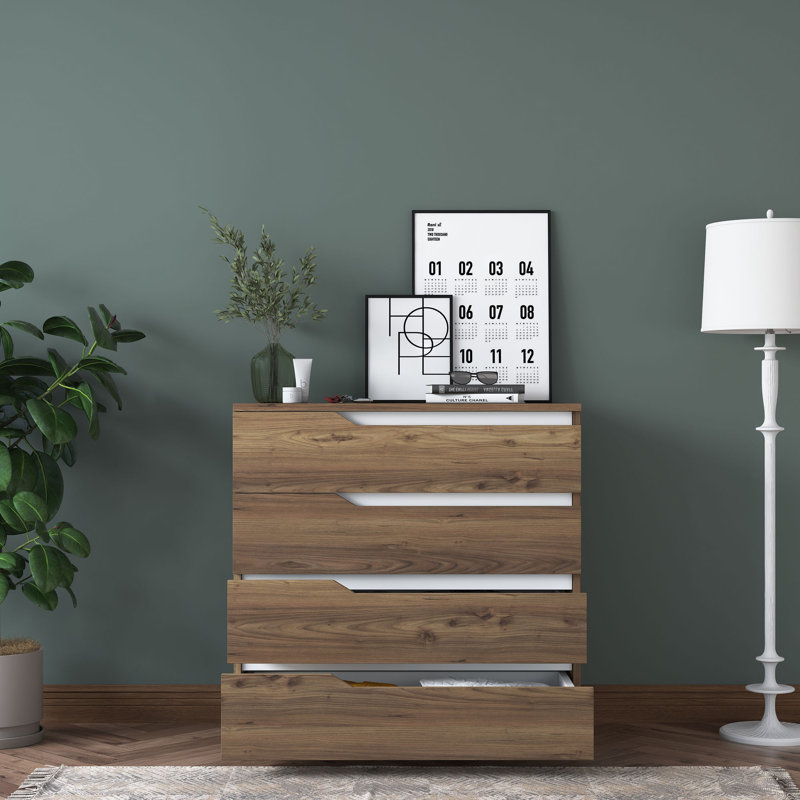 Commode 4 tiroirs 31,5 po Klea