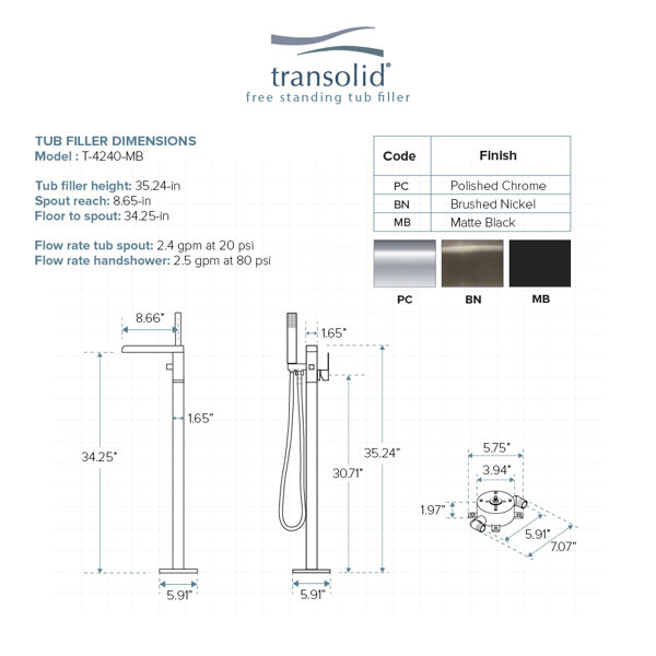 Product Dimensions