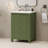 Vintage Bathroom Vanity with Ceramic Sink and Soft-Close Doors