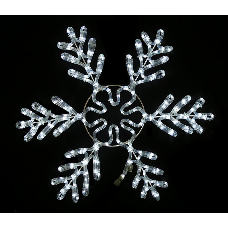 Christmas Decorative Accent, 36'' H x 36'' W x 1'' D, Pure White