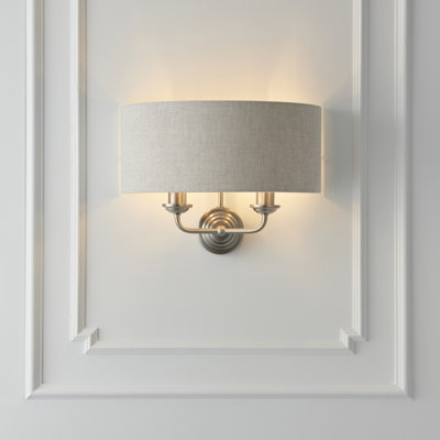 Landover Steel Armed Sconce