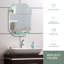 Seiler Flat Wall Mirror with Shelves