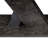 Multifunctional Extendable Dining Table with X-Shaped Base-143400048