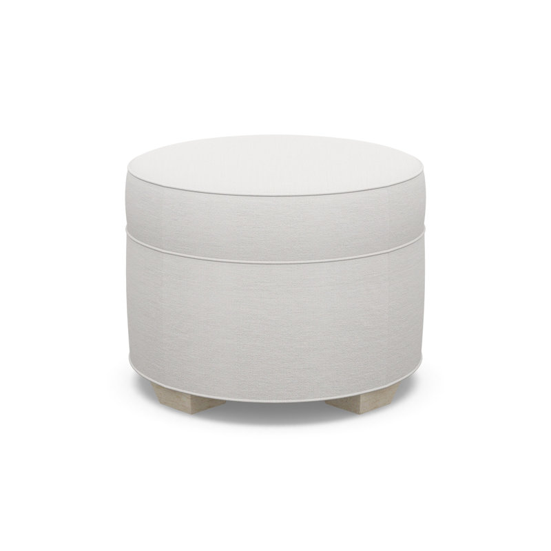 Round Ottoman, 9637-49, Sandstone
