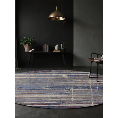 Tapis mauve lavable à la machine
