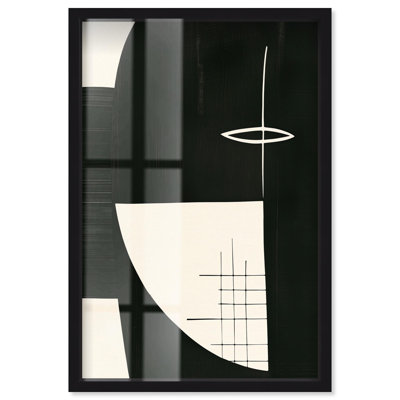 «Astrolabe I Minimalist Art Shadowbox» par Art Remedy