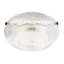 15 cm H Round Glass Lamp Shade ( Slip-On ) in Clear