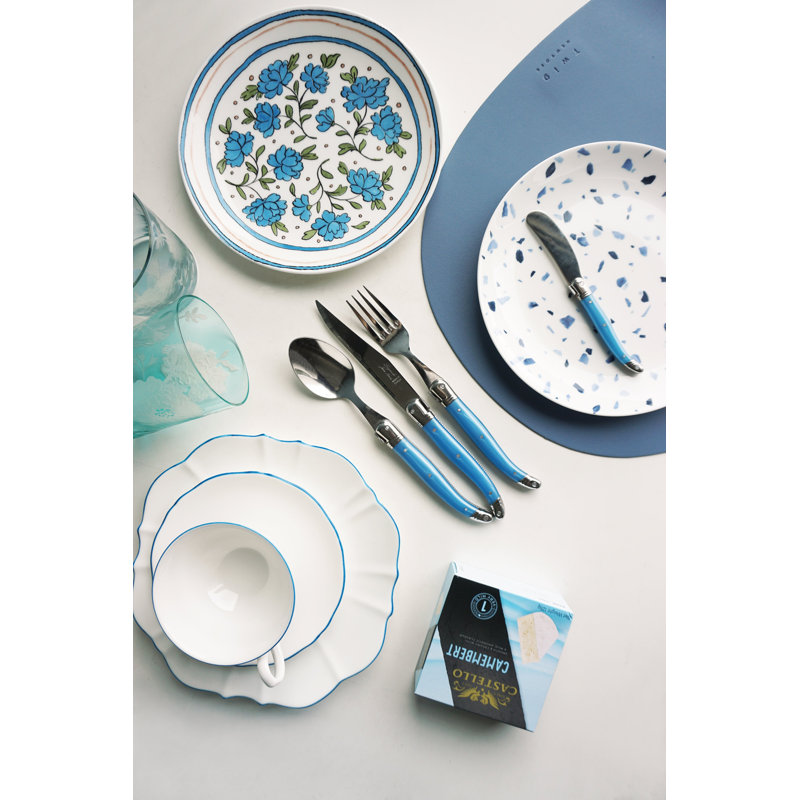 Deco Placemat, Light Blue
