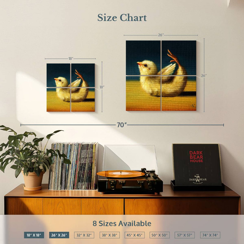 Pose de Ketti Yoga Chick Bow, H 18 po x l 18 po