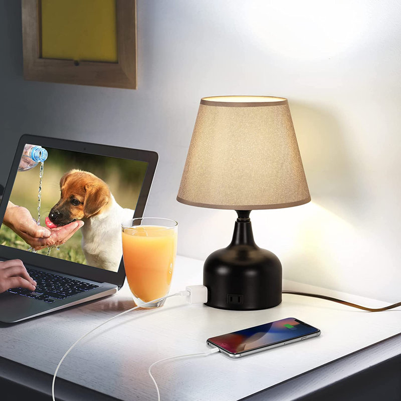 Jexiel Metal USB Table Lamp