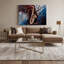 «Music Saxophone Brown», art mural sur toile-397402717