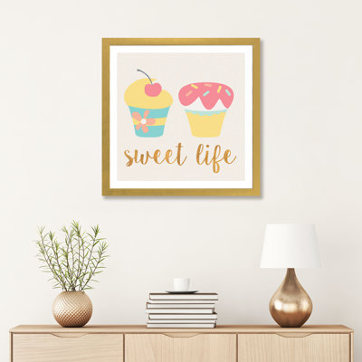Cupcakes I - impression d'art graphique