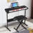 61 Keys Piano Keyboard With Bench , Learning Keyboard Piano For Beginners, Meks-700 Electric Piano Keyboard With Lighted Up Keys