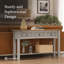 Console en bois massif Dinnington-1229160899
