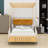 Car-Shaped Bed With Pillow And Canopy Fabric-957706417