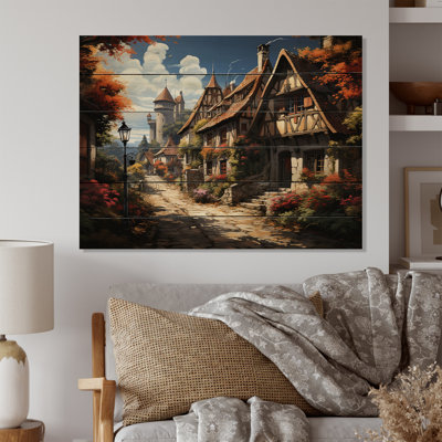 " England Quaint Villageengland Landscape II "