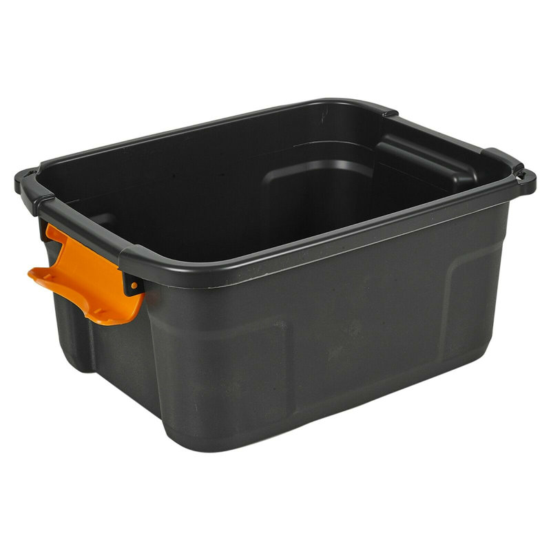 Symple Stuff Mano Plastic Decorative Bin, 12L