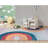 Asusena Kids Rugs Kaleidoscope Rainbow Modern Area Rug-116049497-88751058