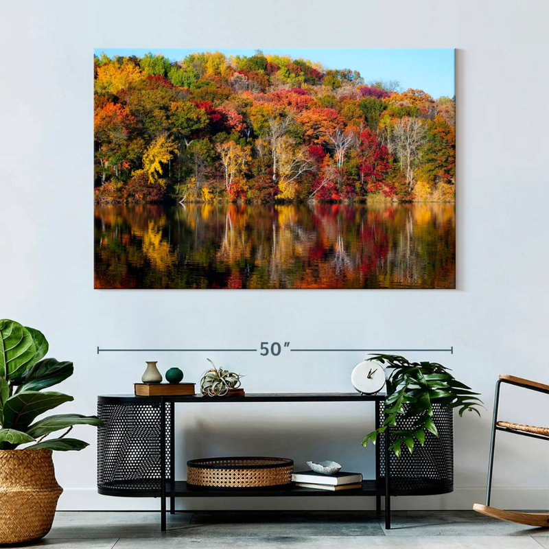 Forêt d'automne Alvord, H 34 po x l 51 po