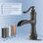 Deluge Waterfall Oil-Rubbed Bronze Single Hole, Single Handle With Deck Plate-107663632