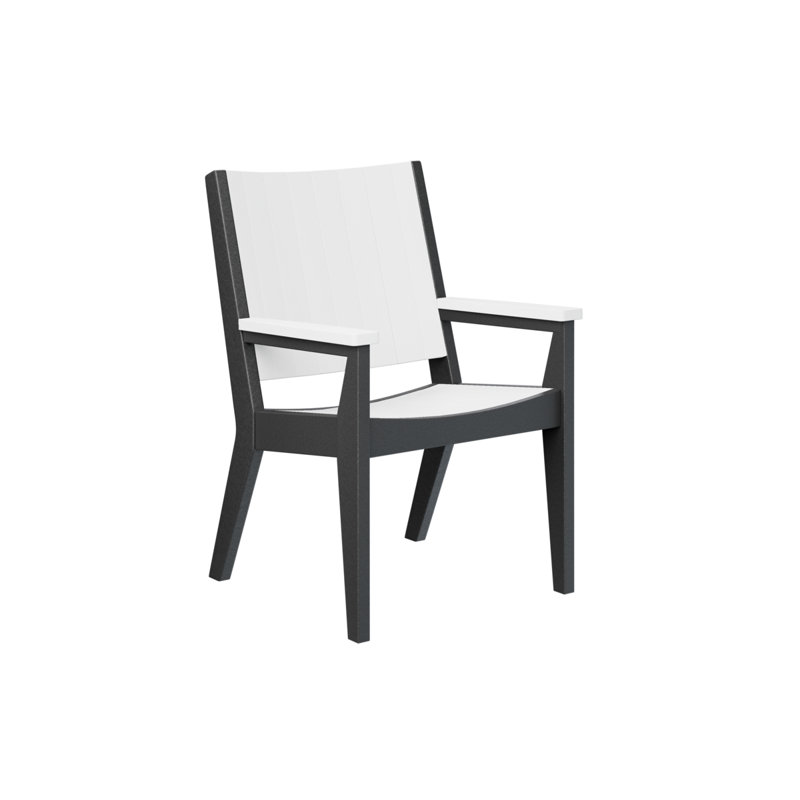 Mayhew Outdoor Dining Armchair, Oak/Chocolate Brown