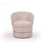 Upholstered Swivel Barrel Chair-1135908024