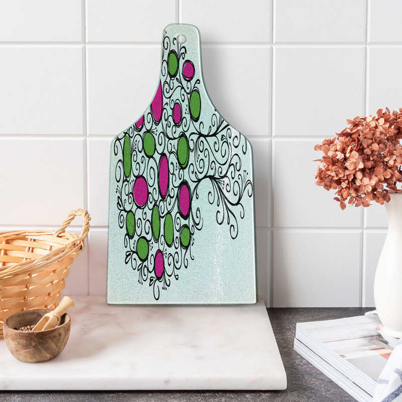 Planche à découper en verre trempé Ambesonne