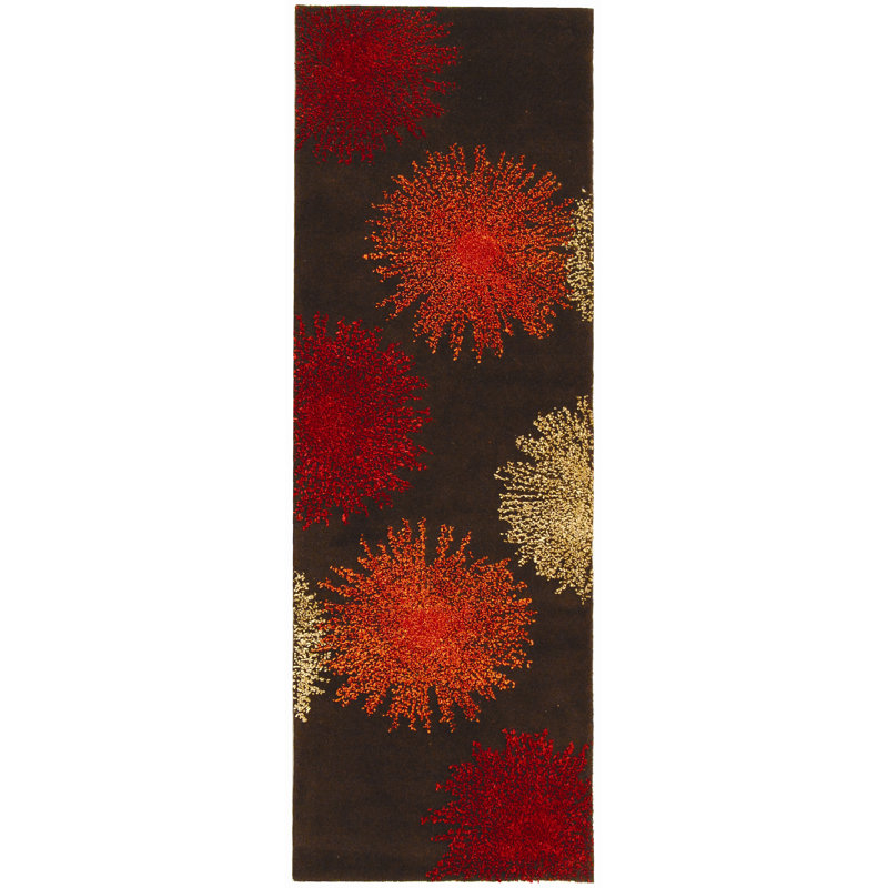 Amier Soho Hand Tufted Wool And Viscose Rug, Runner 2'6" x 10'