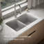 Kennon 33" L x 22" W Double Basin Undermount Kitchen Sink