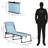Outsunny Folding Chaise Lounge Pool Chair-88863886