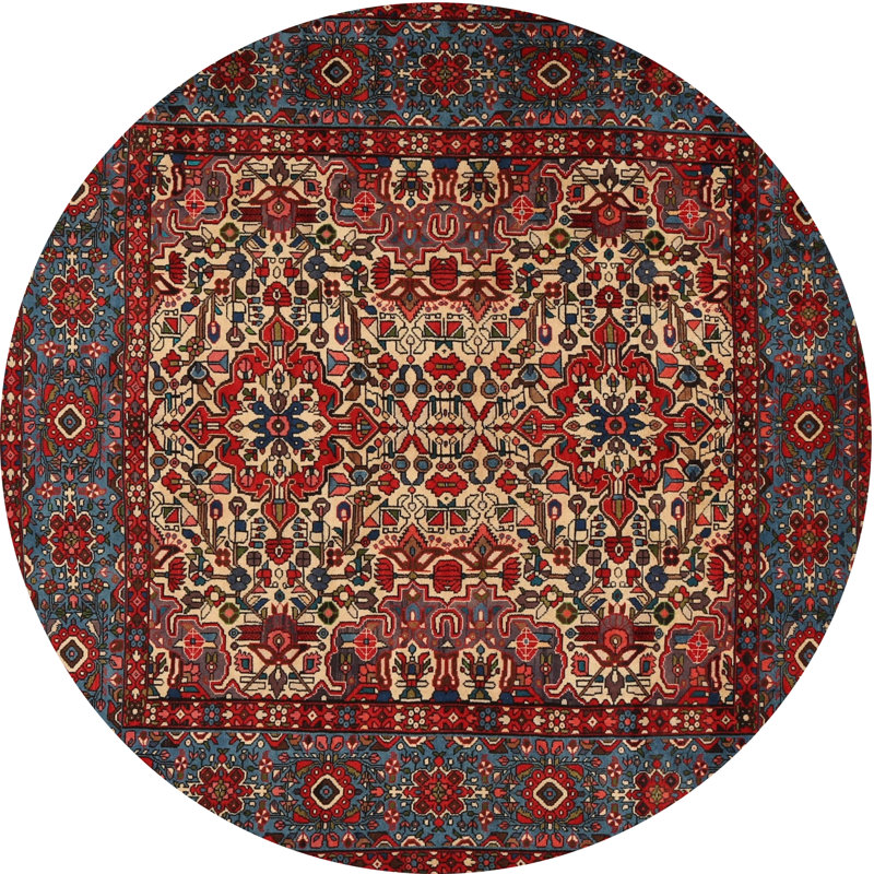Oriental Indoor Rug, Round 7'
