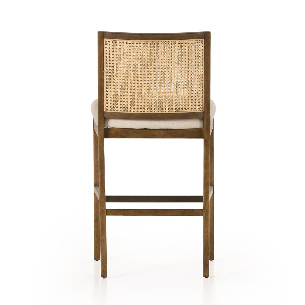 Sergi Bar and Counter Stool, Bar Stool (31" Seat Height), Savile Flax