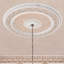 Lustre rond blanc Blanco