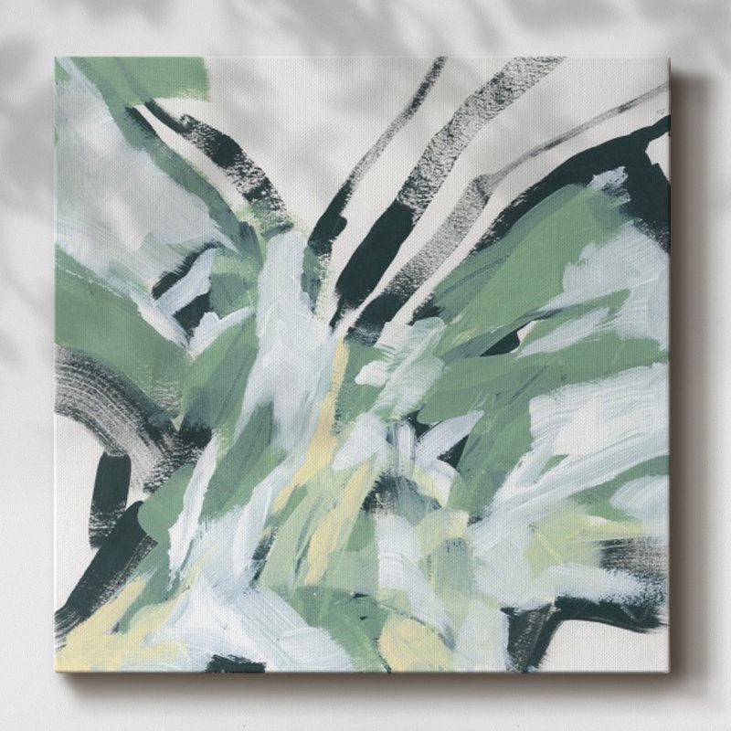 Jungle Rhythme I-Gallery, toile tendue, H 40 po x l 40 po x P 1,5 po