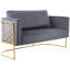 Causeuse en velours sans accoudoirs Casa-495307191-495307193