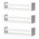 Tablette flottante 15,8 po x 4 po Clegg