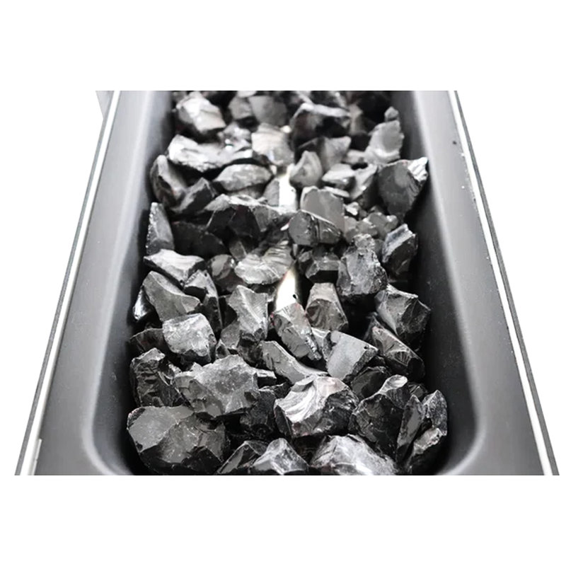 43" Rectangular Fire Pit - Smoked Glass & Stainless Steel 50000 White Year-round Outdoor Comfort Spot Hidden Propane Tank Compartment 50,000 With Enjoyment