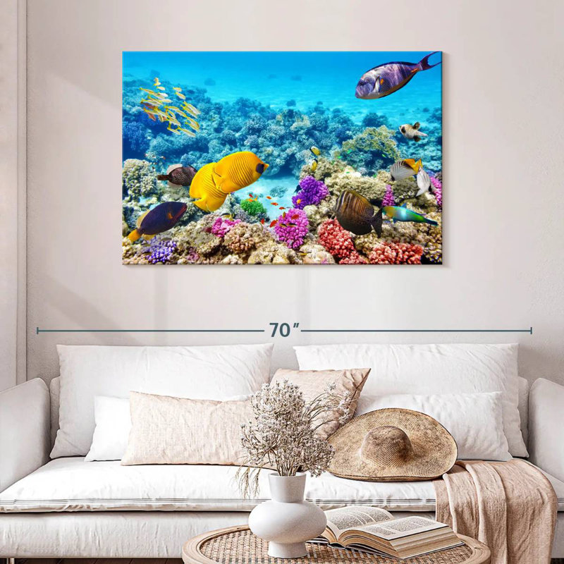 Ocean life Aletra, H 30 po x l 45 po