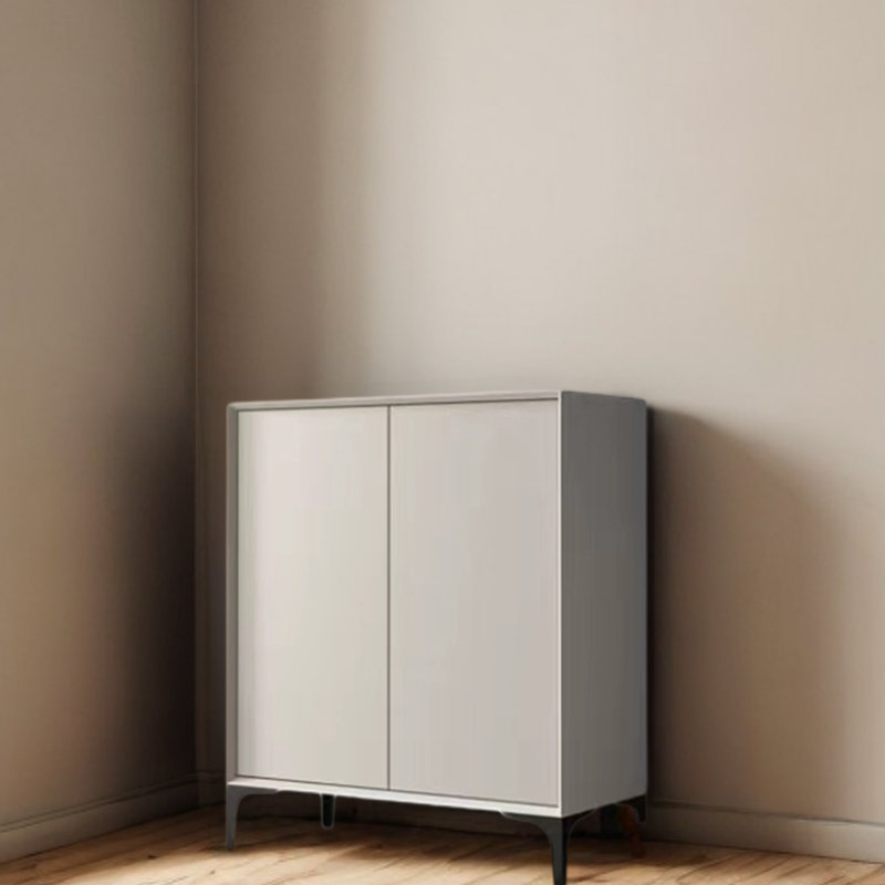 16 Pair Shoe Storage Cabinet, Beige