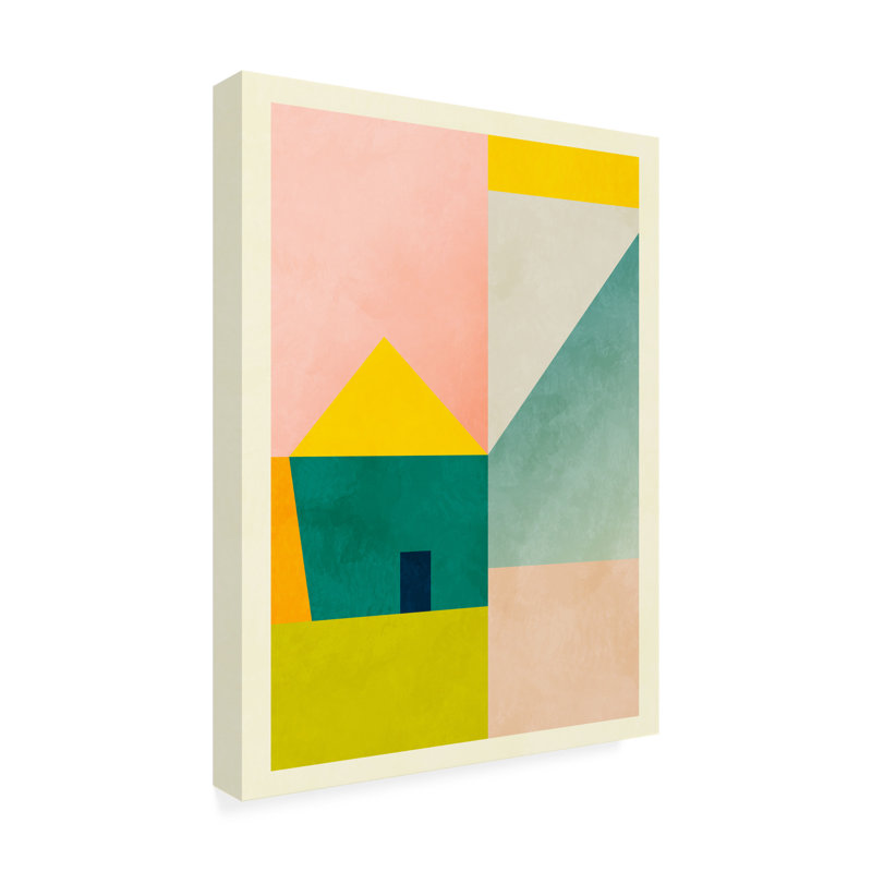 Œuvre d'art sur toile 3, bolologia, Ana Rut Bre, H 14 po x l 19 po