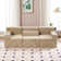 Modular Design Durable Convertible Chair Floor Couch Without Assembly(Set Of 3)