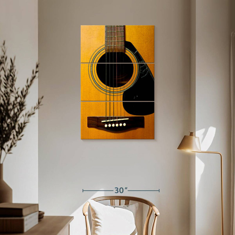 Trou pour guitare Abarca, H 57 po x l 36 po