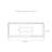 Modern Sideboard Cabinet With 2 Doors And 3 Drawer
