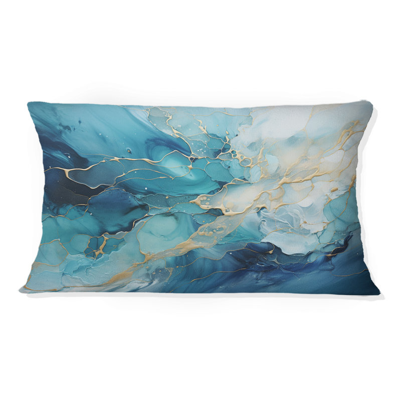 Coussin Oceanic Collage I - Abstract Collages
