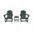 Laguna Rocking Outdoor Adirondack Chair With Table-1121497941