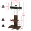Mayren Unfinished TV Stand for TVs up to 70" with Fireplace Included-23314500
