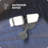 Security Lighting 3 - Head Batteries Outdoor Security