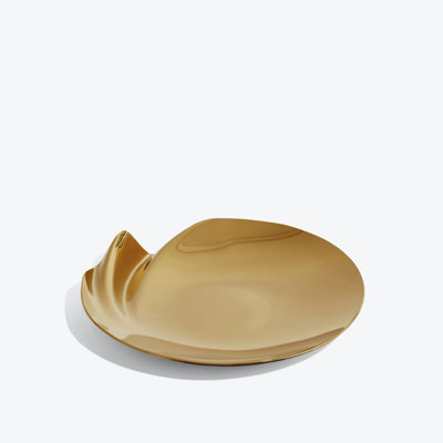 SERENITY Polished Stainless Steel Decorative Plate